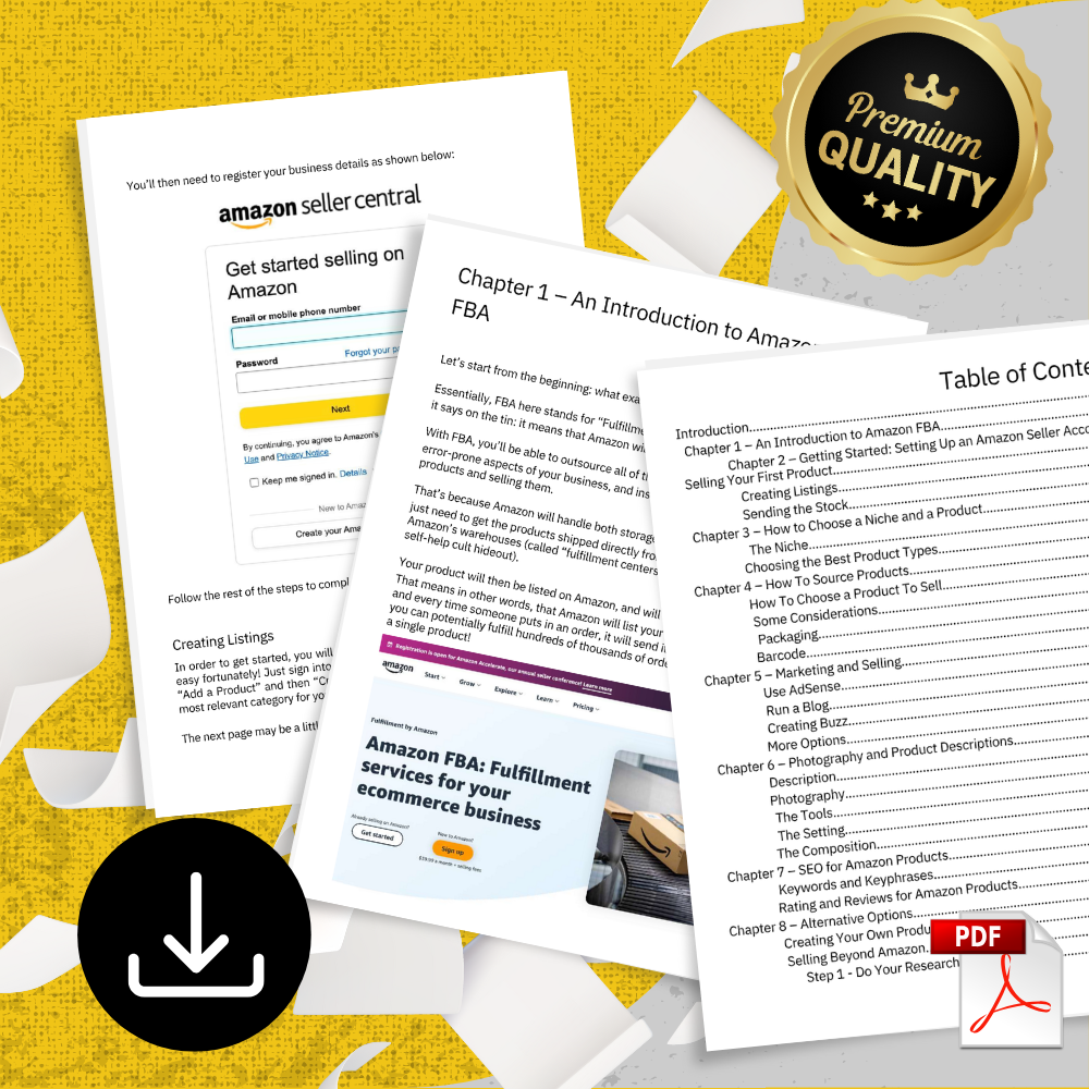 🏆 AMAZON FBA SUCCESS – PREMIUM COURSE