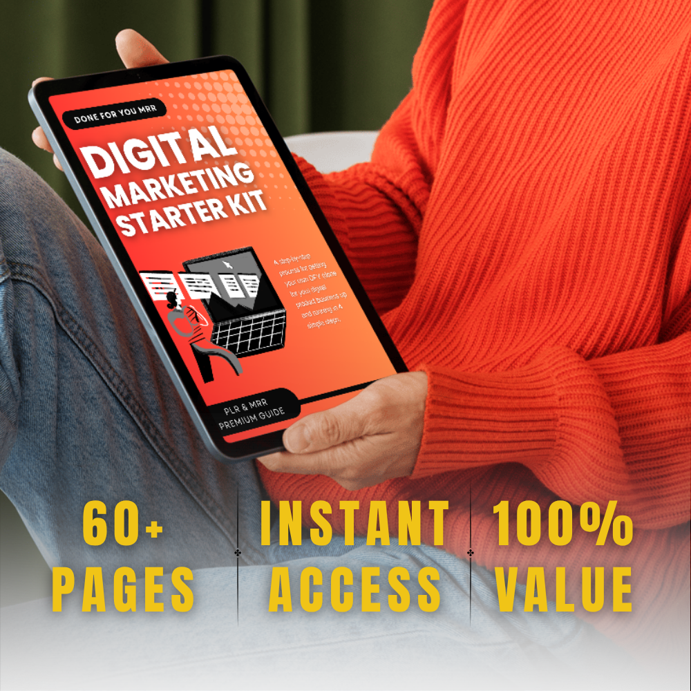 Digital Marketing Starter Kit – DFY PLR & MRR Business Guide