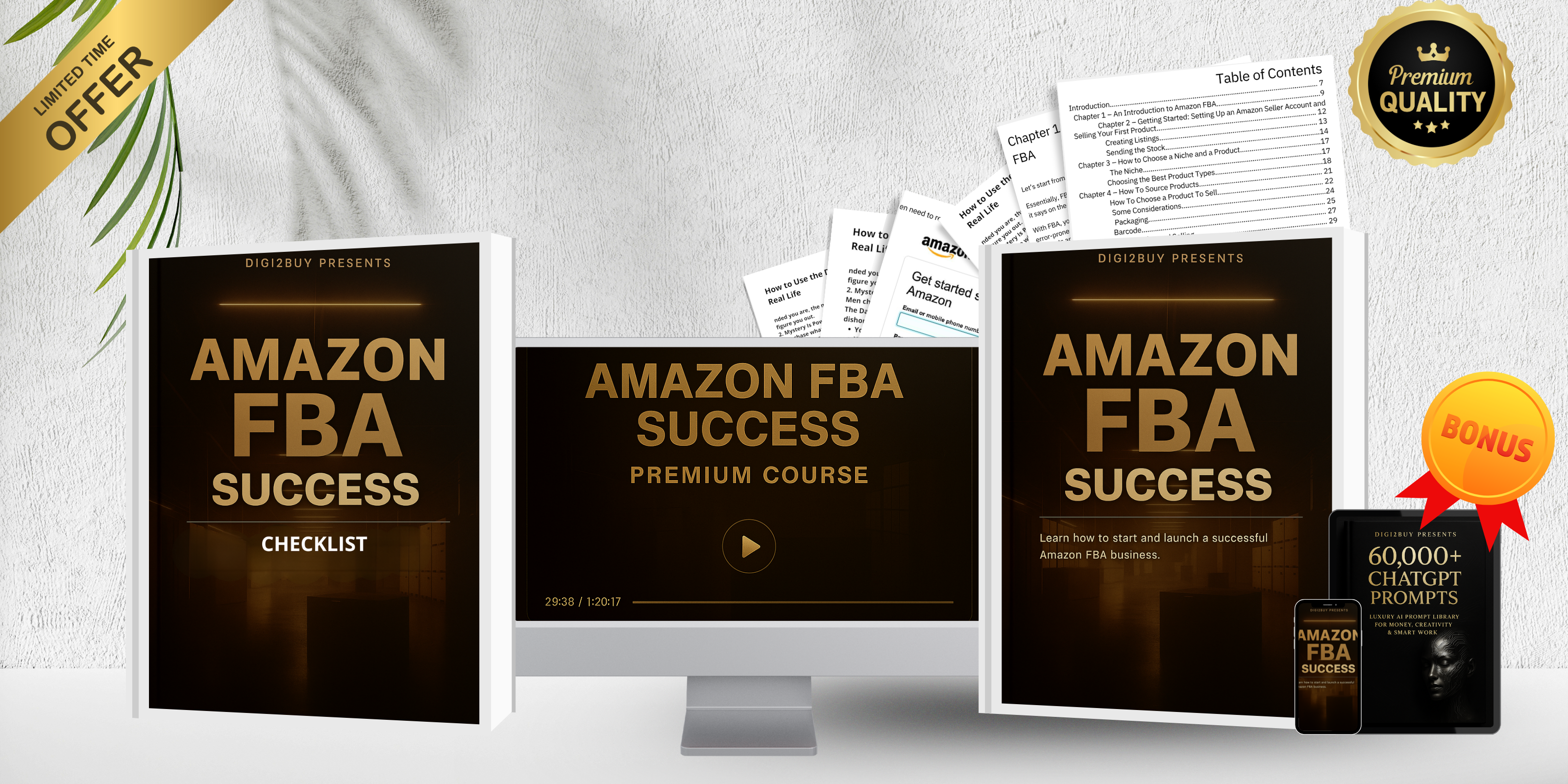 π AMAZON FBA SUCCESS β PREMIUM COURSE