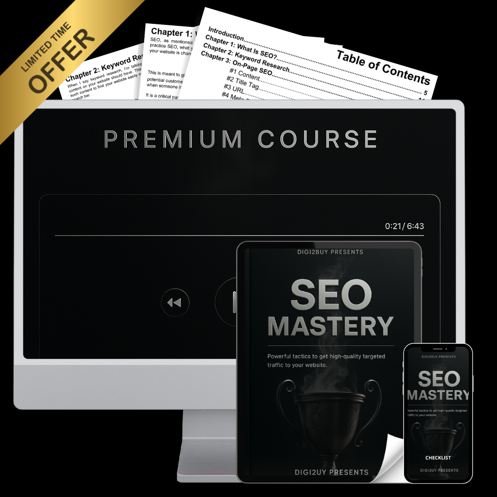 π SEO MASTERY β PREMIUM COURSE