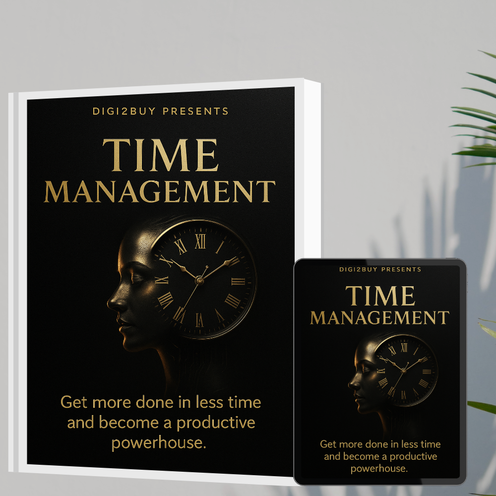 Time Management Mastery – Get More Done in Less Time & Become a Productive Powerhouse