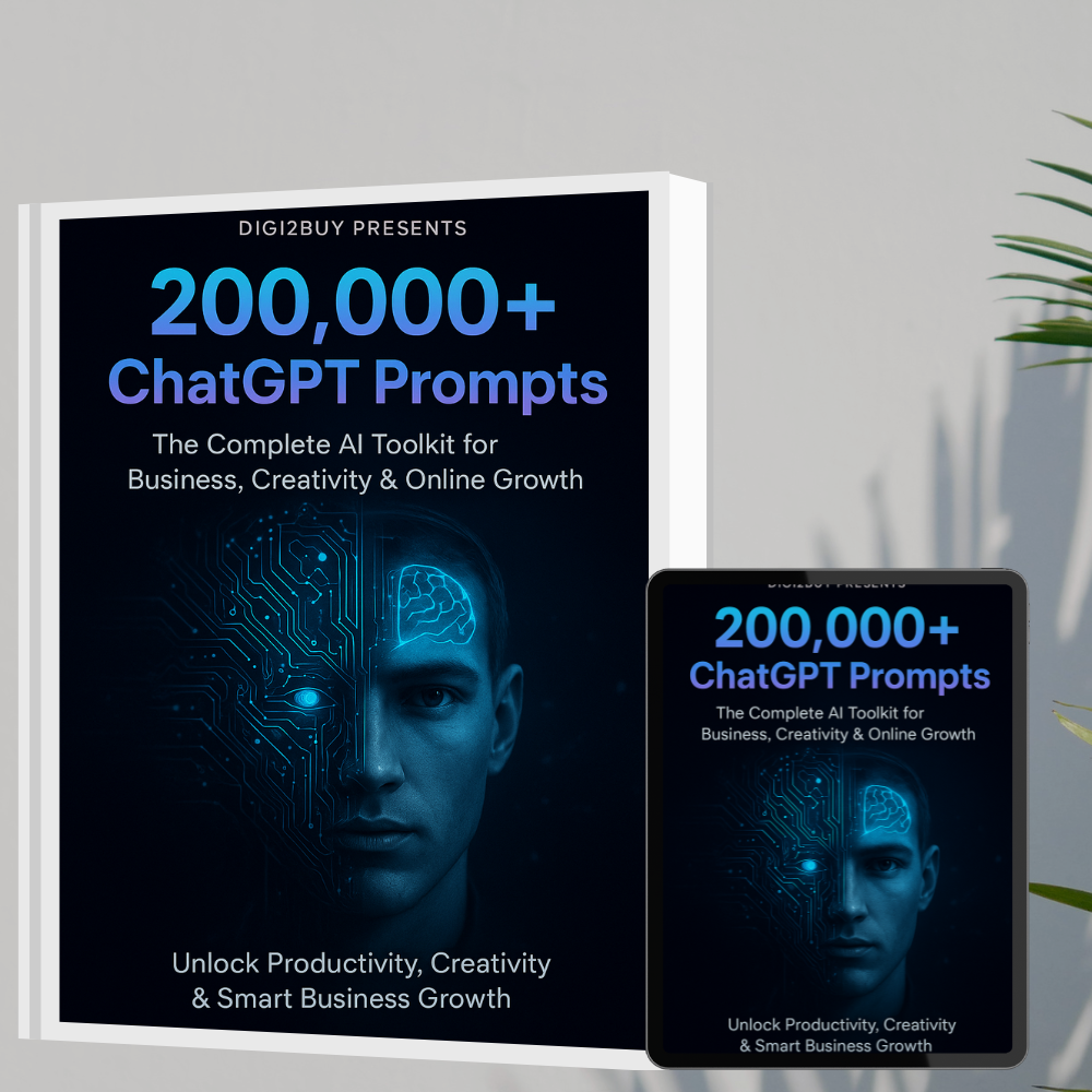 200,000+ ChatGPT Prompts – The Complete AI Toolkit for Business & Growth