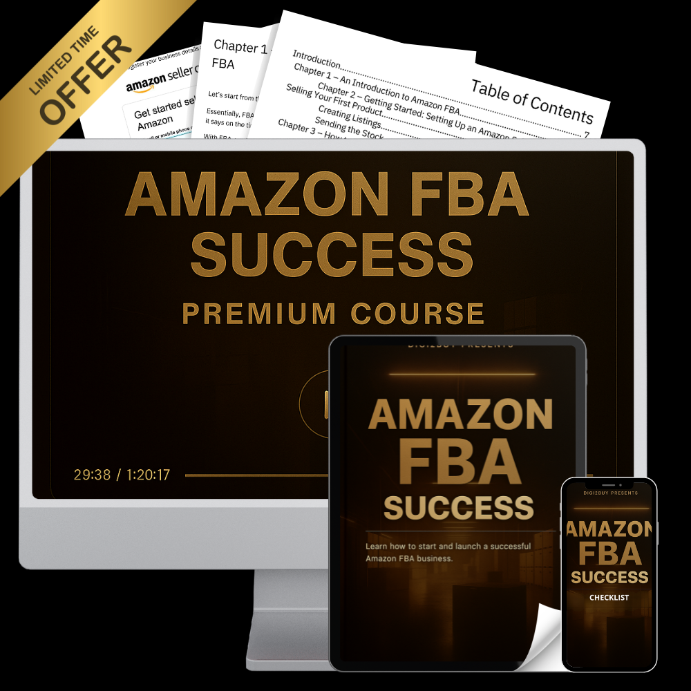 🏆 AMAZON FBA SUCCESS – PREMIUM COURSE