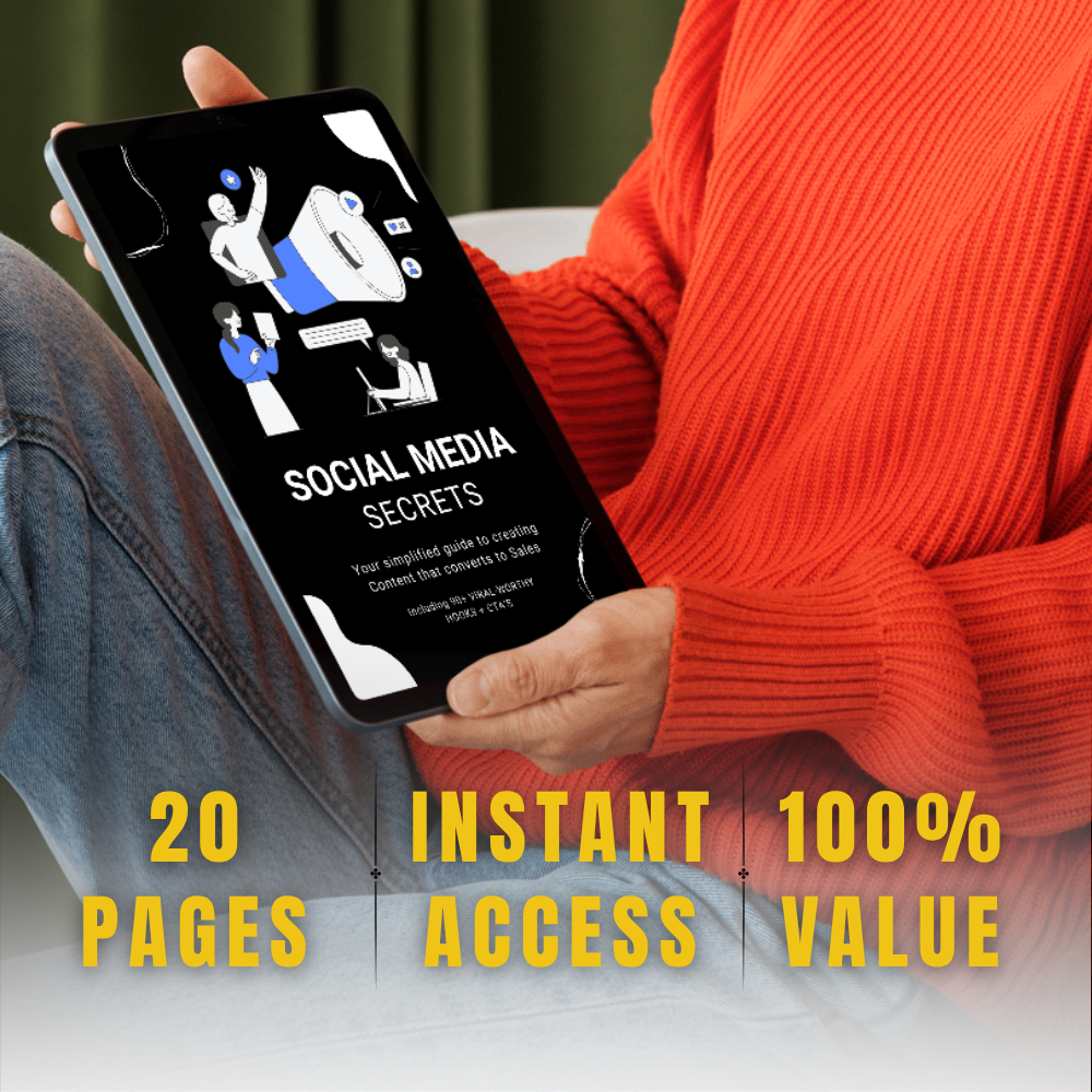 Social Media Secrets – Viral Hooks & CTA Guide (MRR Included)