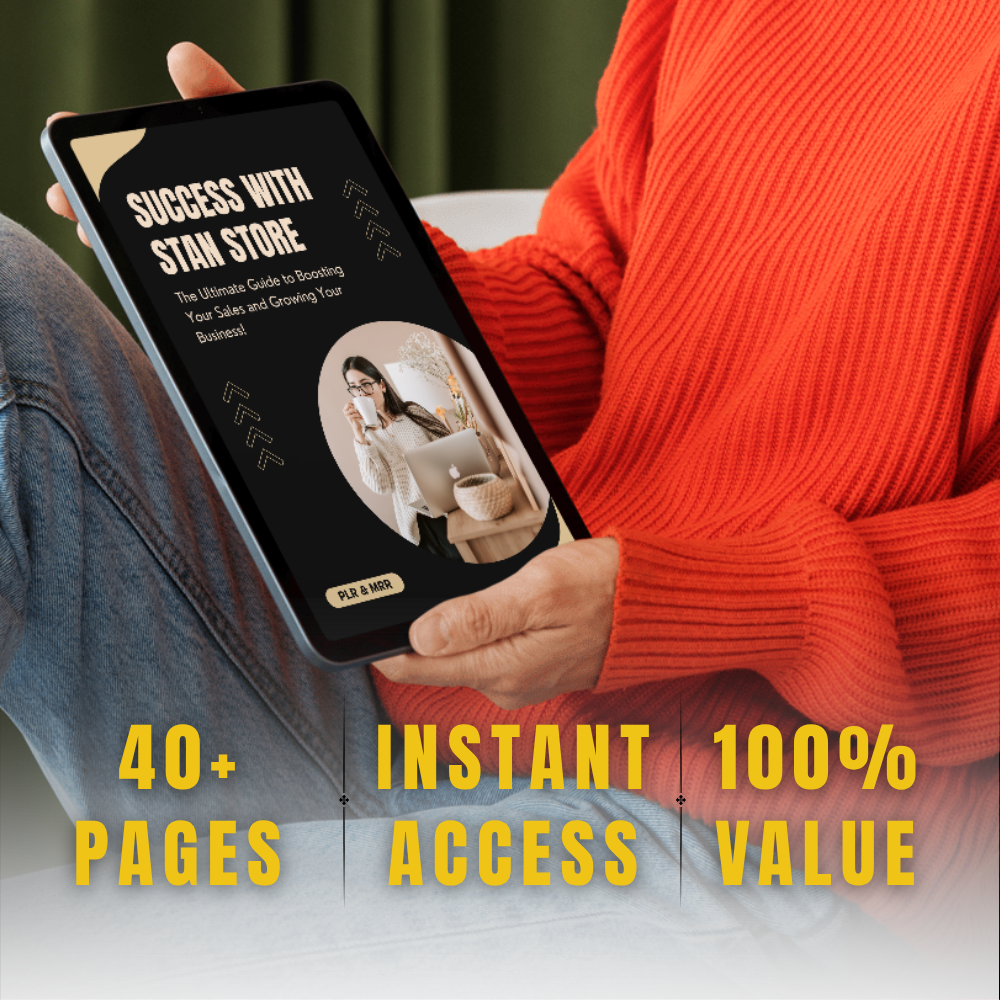 Success with Stan Store – PLR & MRR Business Growth Guide