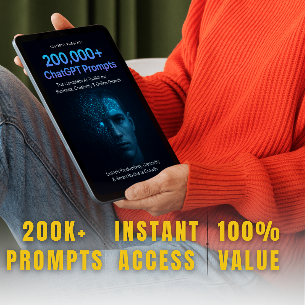 200,000+ ChatGPT Prompts – The Complete AI Toolkit for Business & Growth