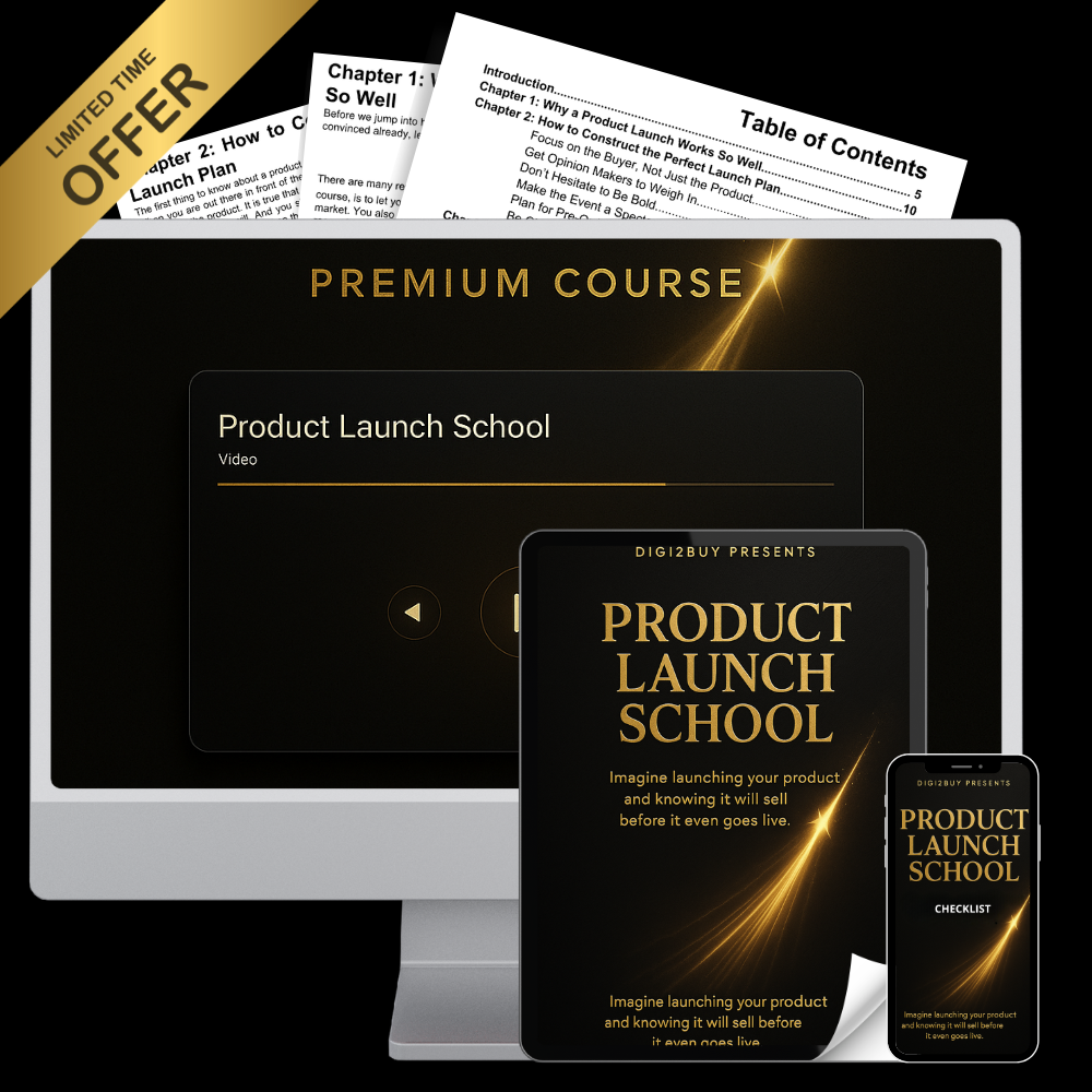 🏆 PRODUCT LAUNCH SCHOOL – PREMIUM COURSE