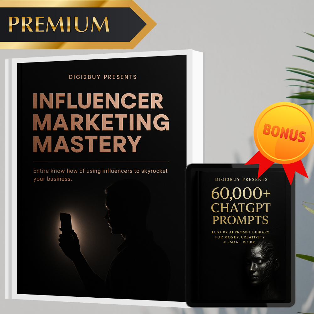 🏆 INFLUENCER MARKETING MASTERY – PREMIUM COURSE