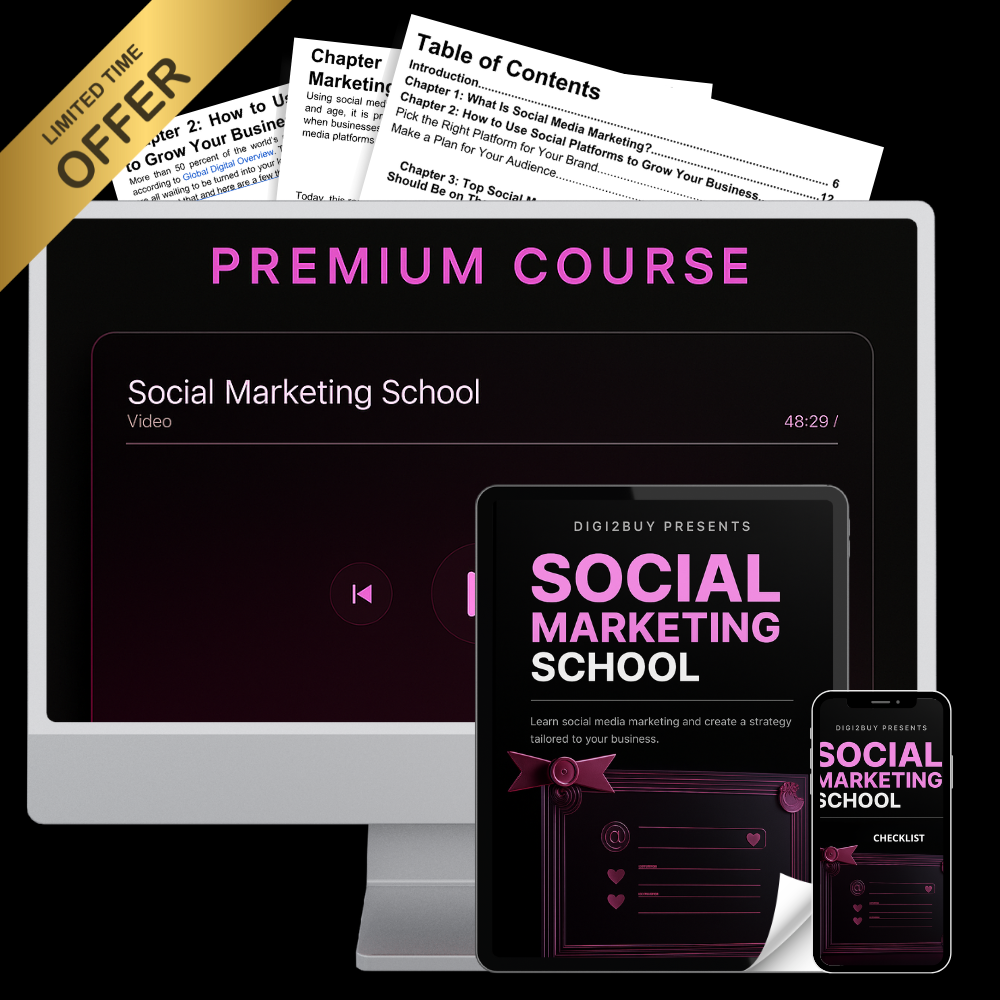 🏆 SOCIAL MARKETING SCHOOL – PREMIUM COURSE