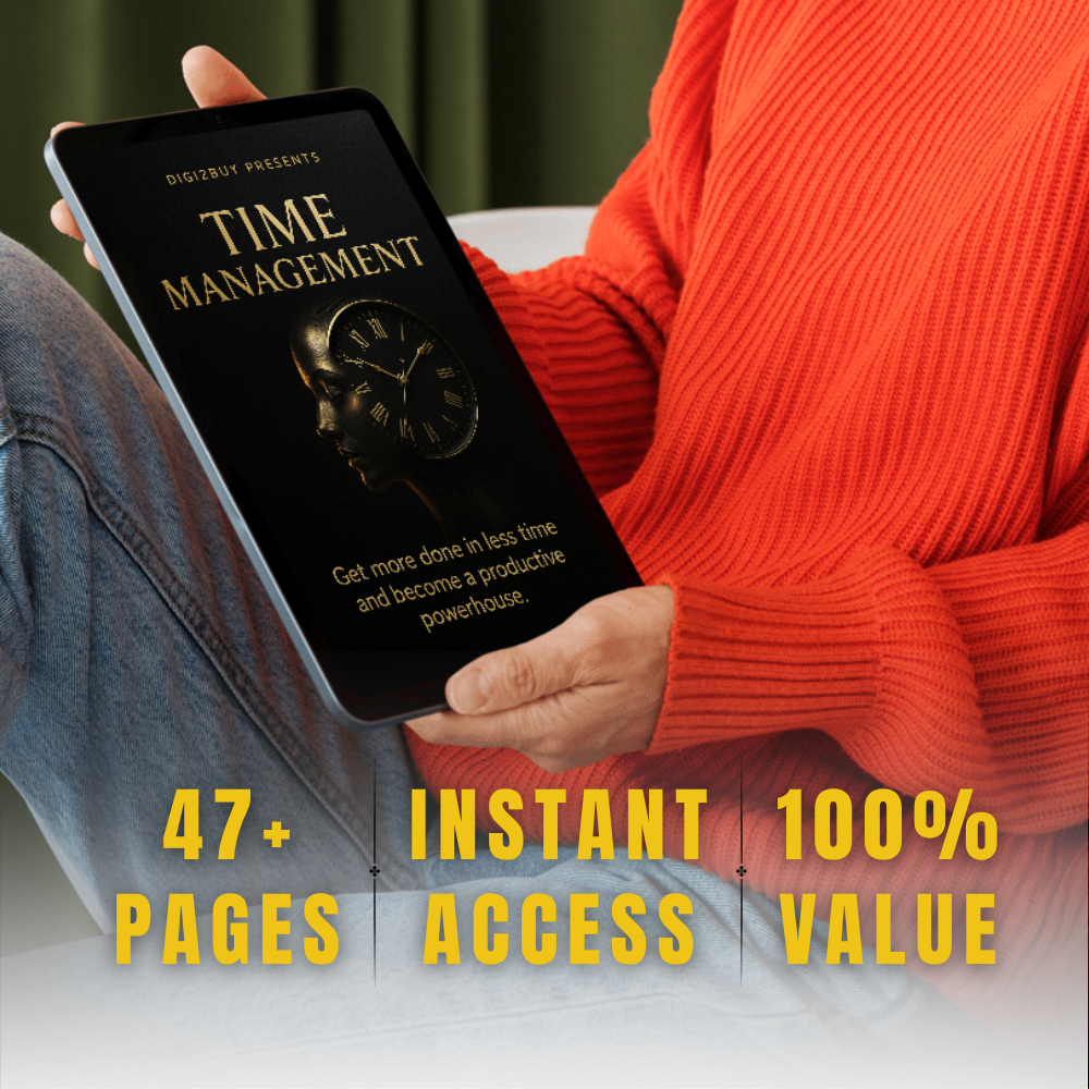 Time Management Mastery – Get More Done in Less Time & Become a Productive Powerhouse